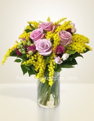 mimosa e rosa